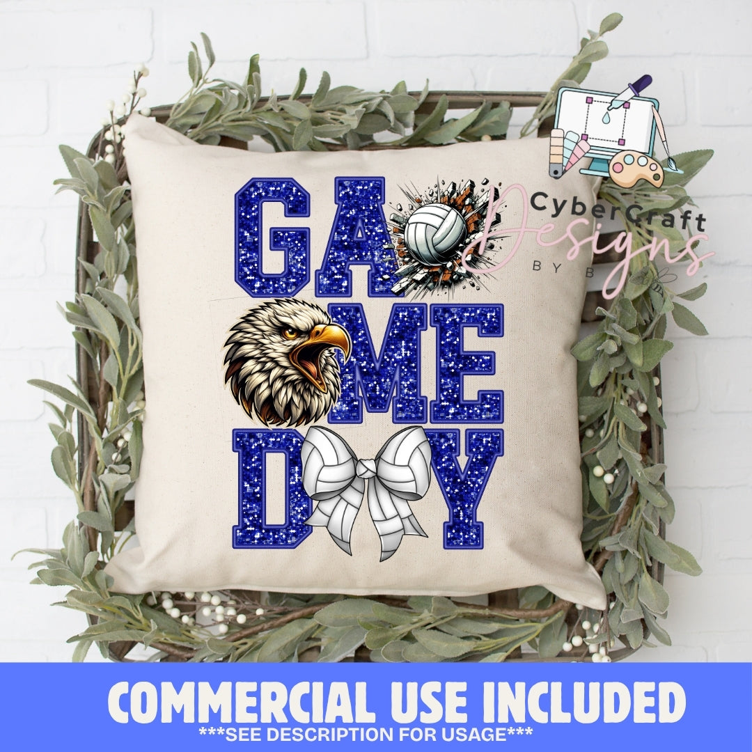 Digital PNG design displayed on a decorative pillow mockup showing one of many possible finished product applications.