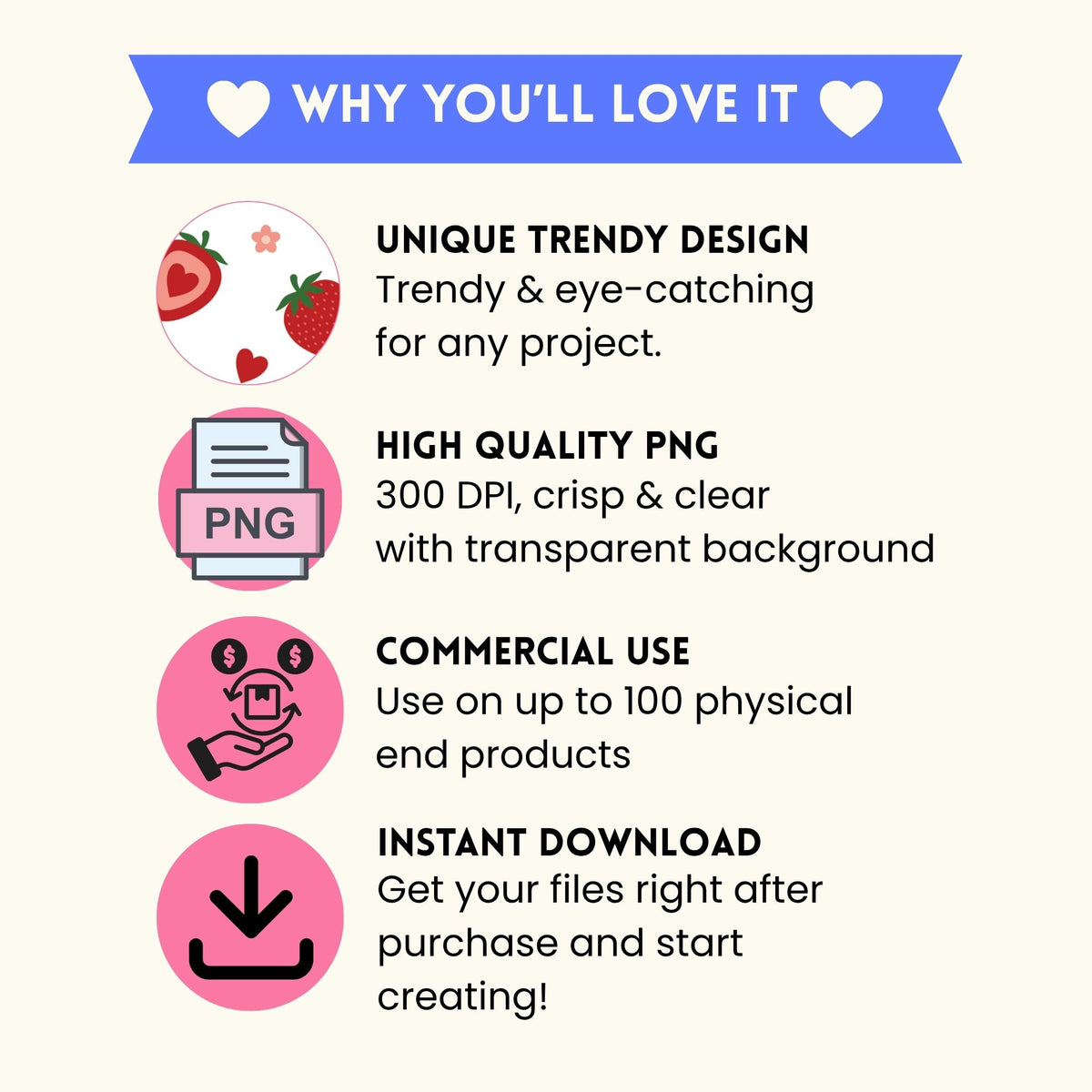 Strawberries & Hearts Alphabet Clip Art Bundle PNG | A-Z Letters & 0-9 Numbers | Cute Valentine Alphabet | Commercial Use | Digital Download