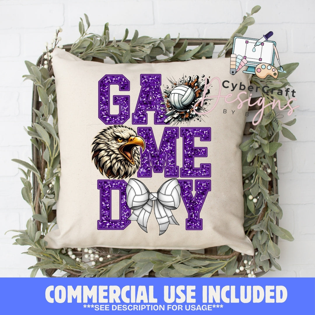 Digital PNG design displayed on a decorative pillow mockup showing one of many possible finished product applications.