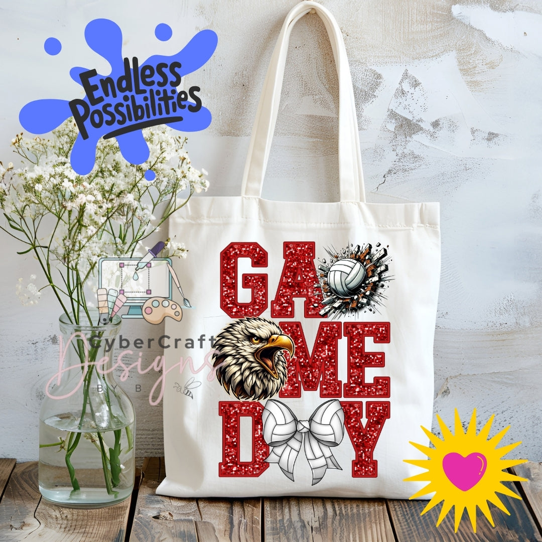 Digital PNG design displayed on a canvas tote bag mockup for DIY crafting and commercial product inspiration.